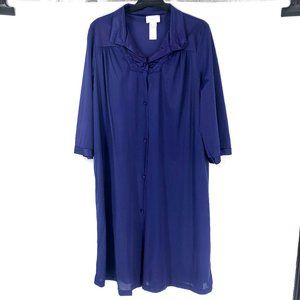 Vintage Vanity Fair Sheer Sleep Robe Dress Small